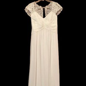 Eden Bridals Ivory Long Gown